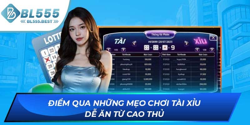 Điểm qua những mẹo chơi tài xỉu dễ ăn từ cao thủ